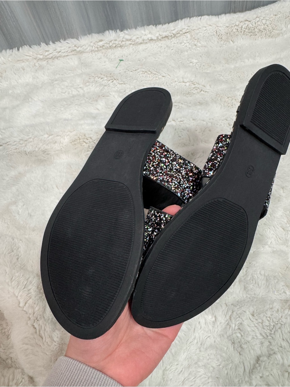 Iridescent Glitter Sandals - Picture 4 of 5